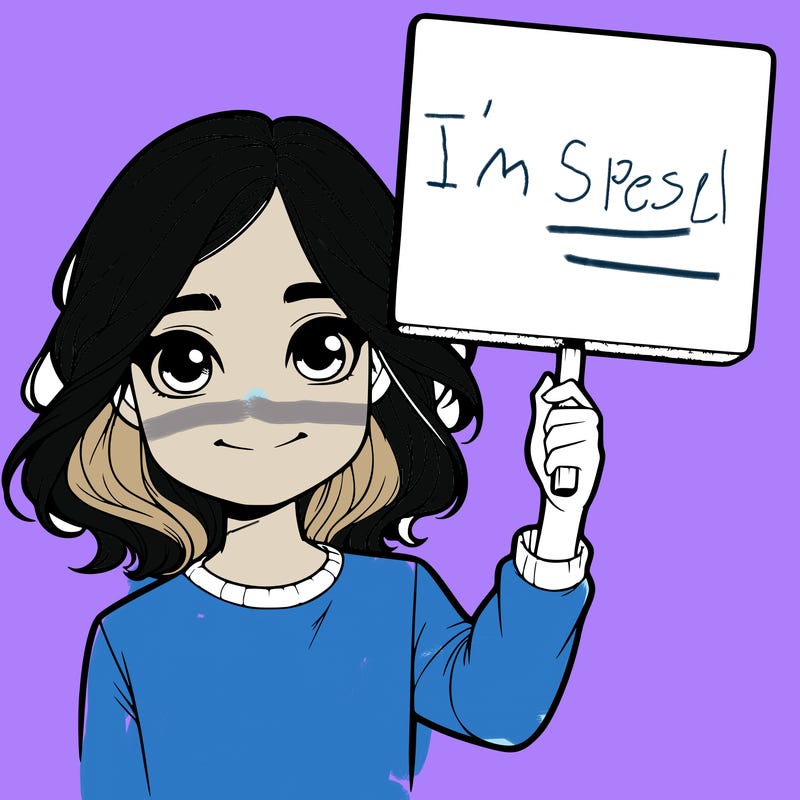 realistic girl holding up a sign