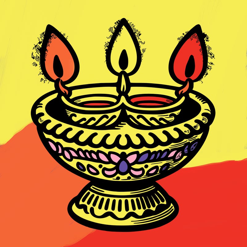 dip lamps for diwali