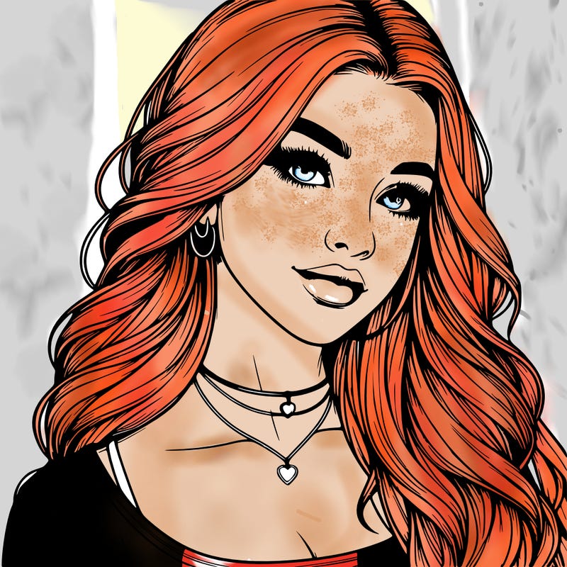 detailed realistic girl