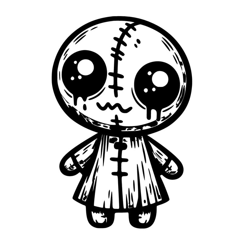 creepy doll