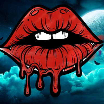 lips that look realistic and drip