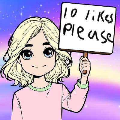 realistic girl holding up a sign