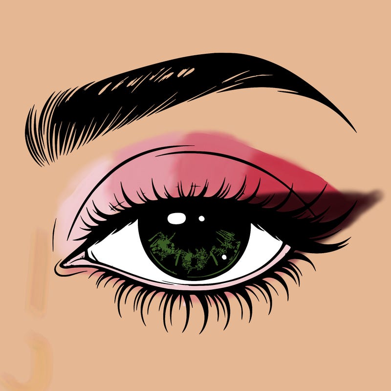 eye closed realistic