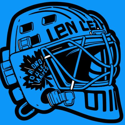 toronto maple leafs goalie helmet