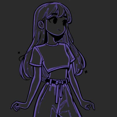 girl in a cute crop top