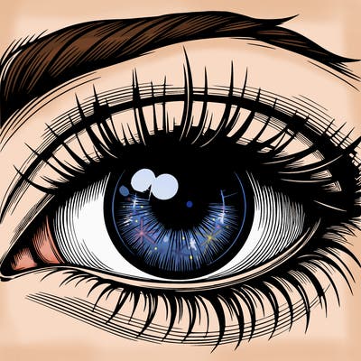 realistic eye