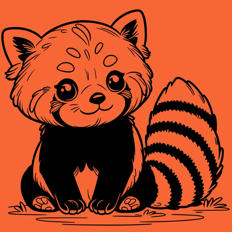 red panda