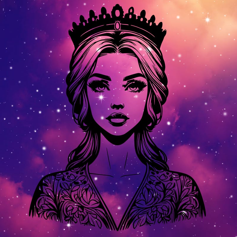 realistic beautiful queen