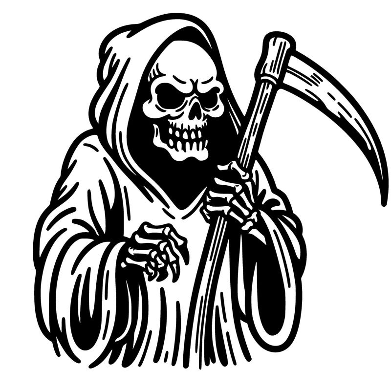 scary grim reper