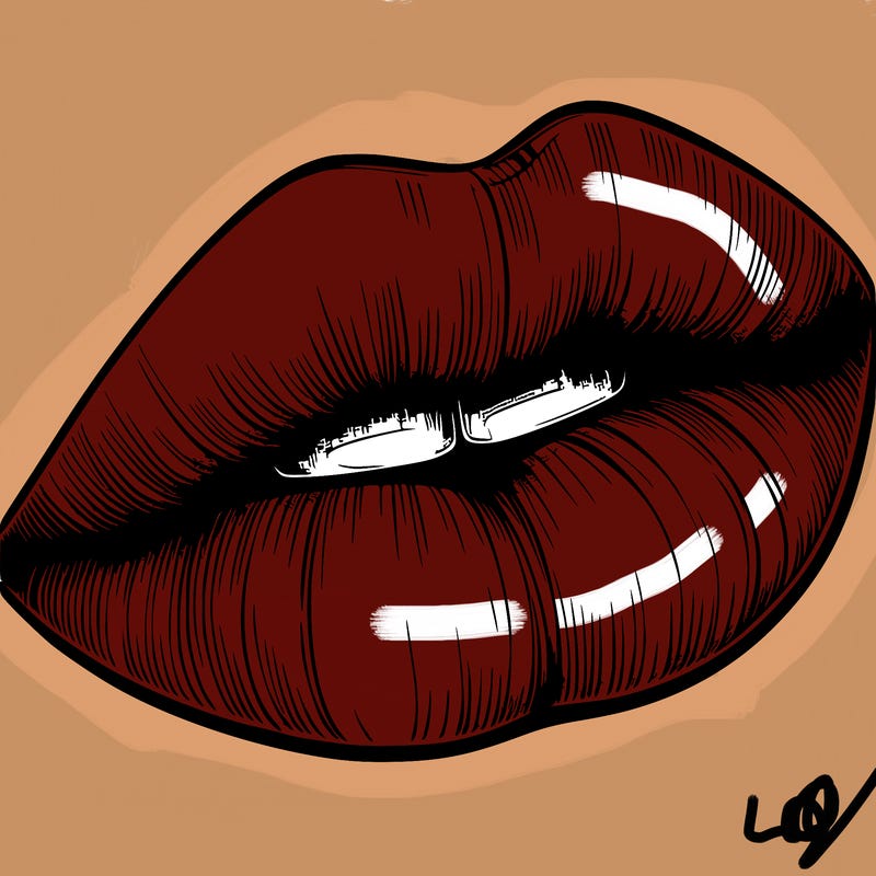 realistic lips