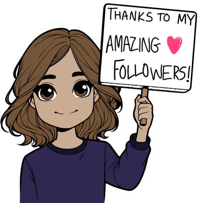 realistic girl holding up a sign