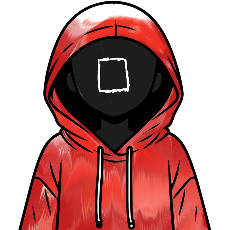 faceless girl in hoodie