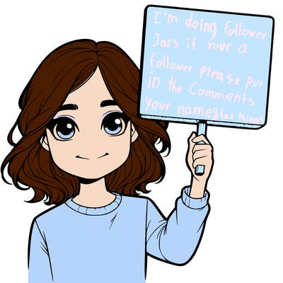 realistic girl holding up a sign