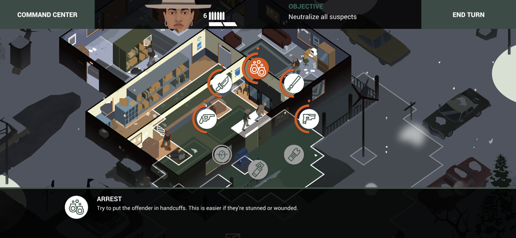 This Is the Police 2 - Tactical turn-based combat and arrest mechanics in This Is the Police 2