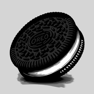 realistic oreo