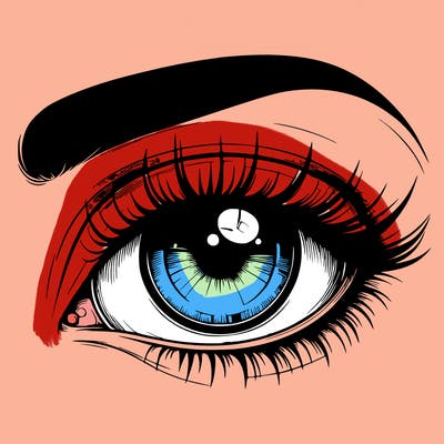 realistic eye
