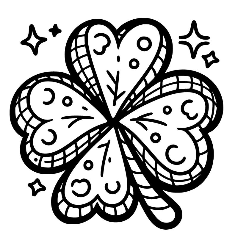 easter four leaf clover