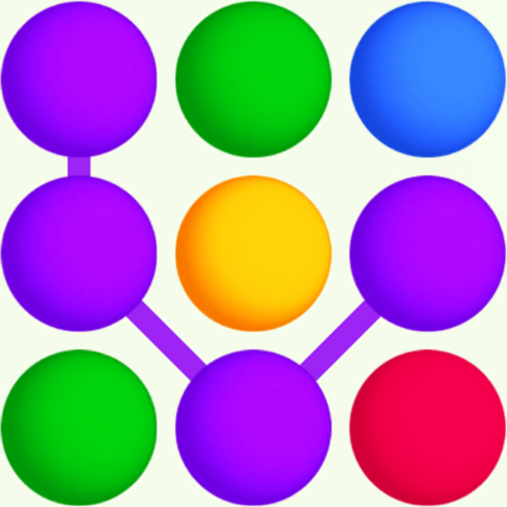 Connect Dots | Clear The Dots: Relaxing & Minimalist Puzzle