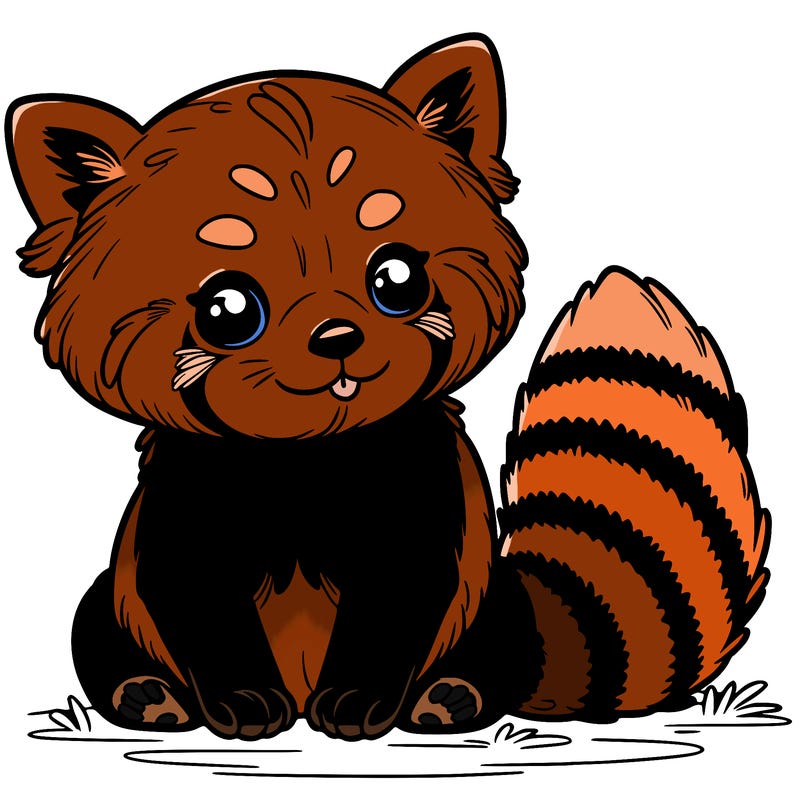 red panda