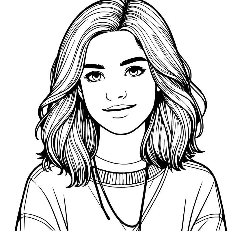 realistic teenage girl