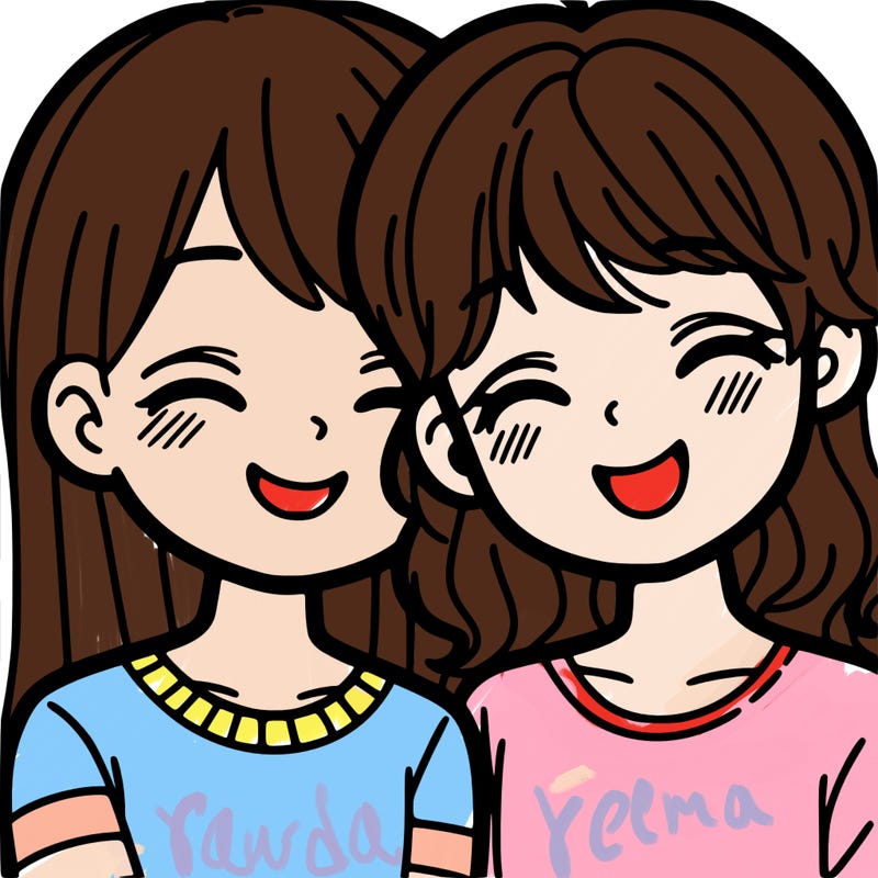 . two friends together