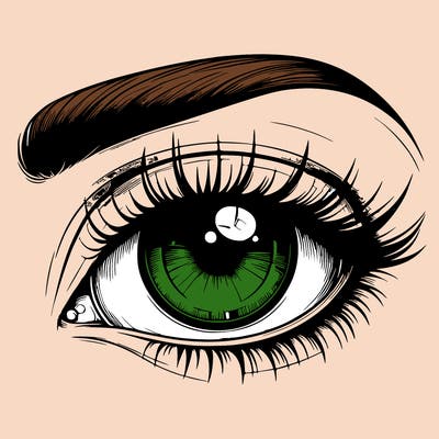realistic eye