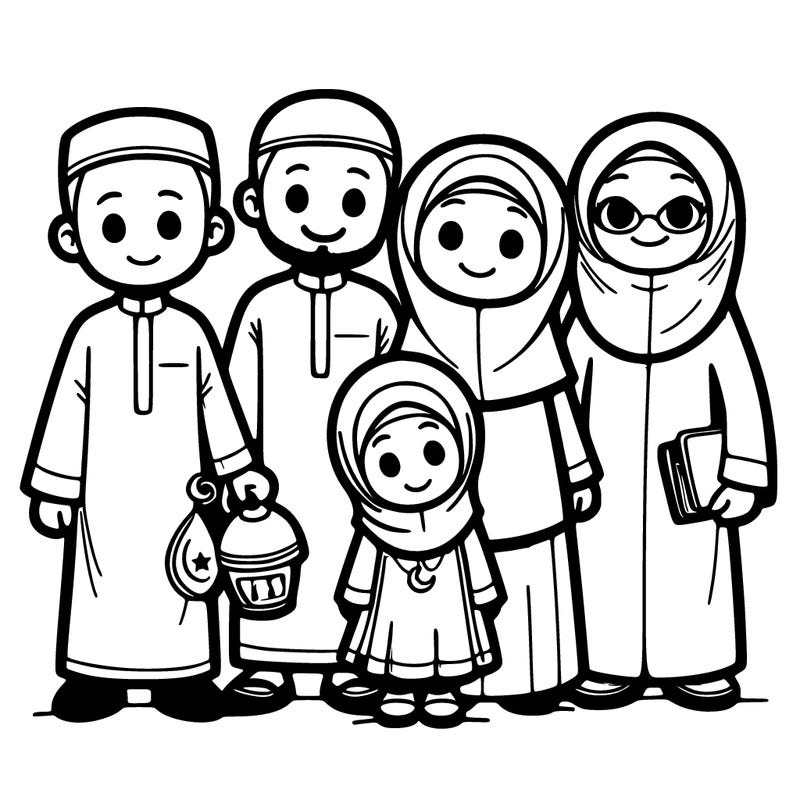 muslim family