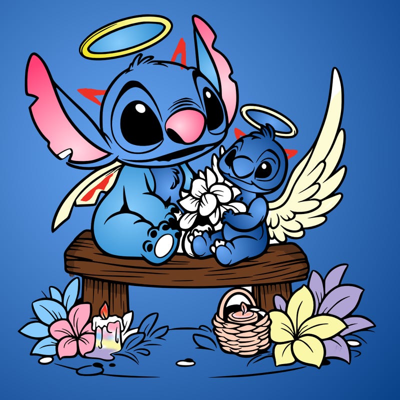 stitch and angel