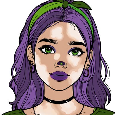 realistic teenage girl