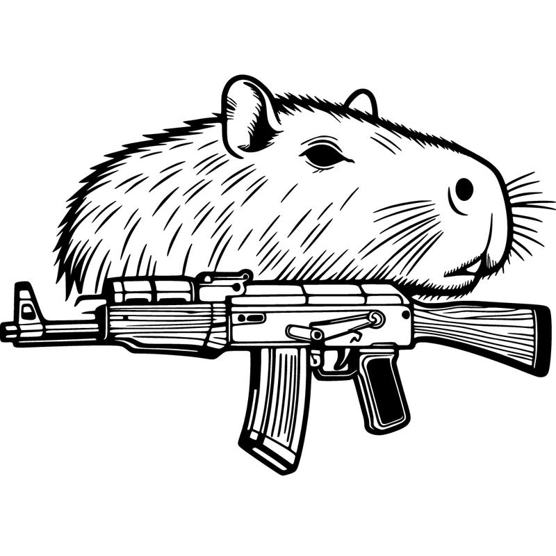 capybara is the ak 47