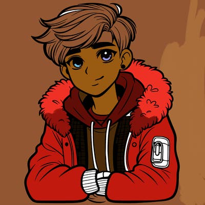 stylish teenager