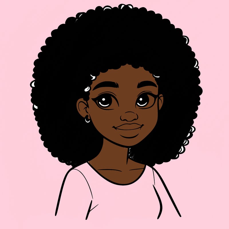 realistic black girl
