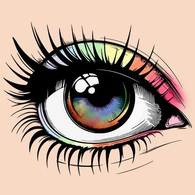 realistic eye