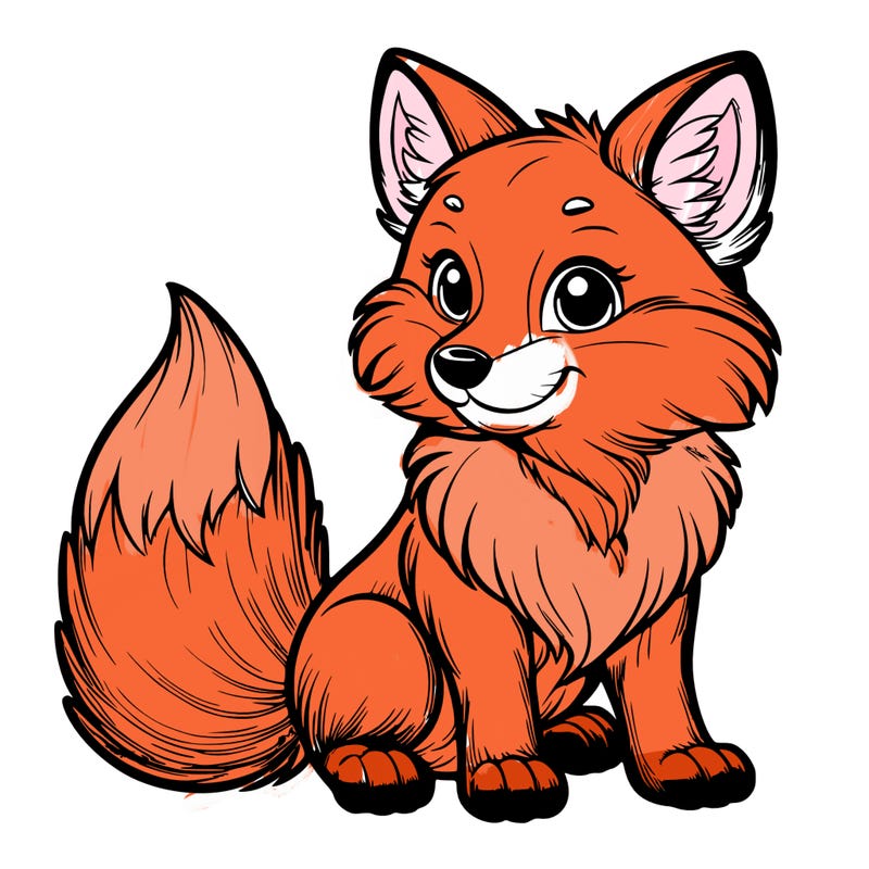realistic fox