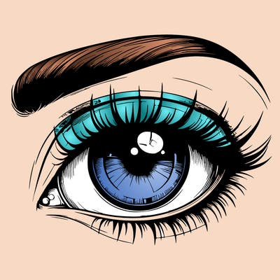 realistic eye