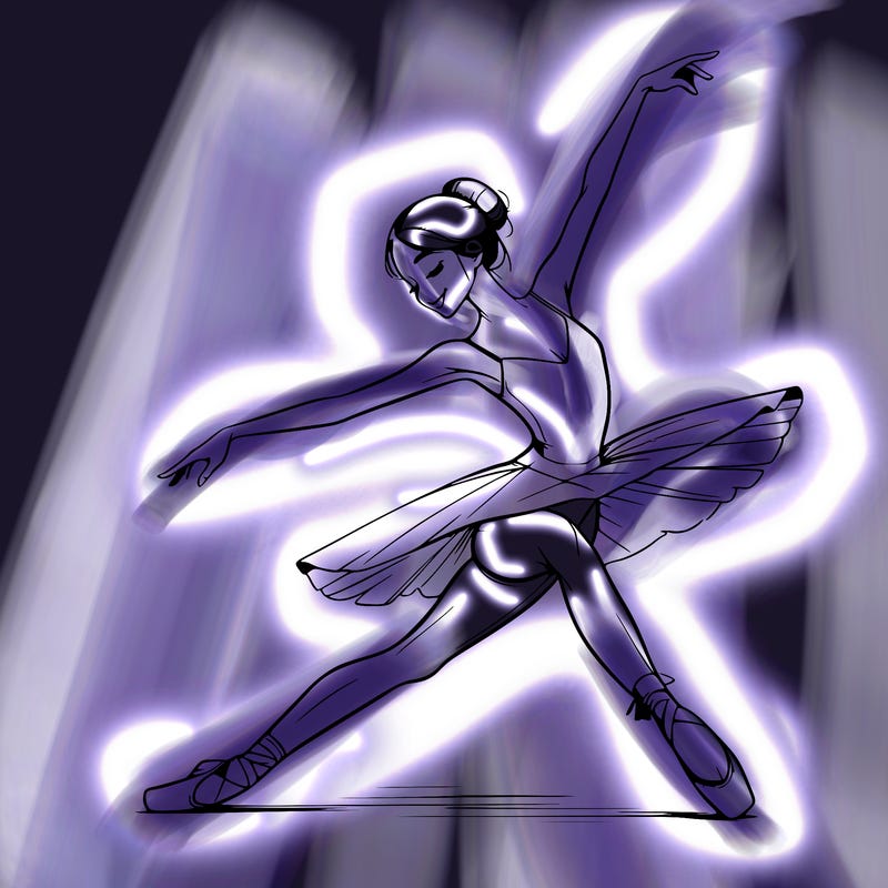 ballerina realistic aesthetic