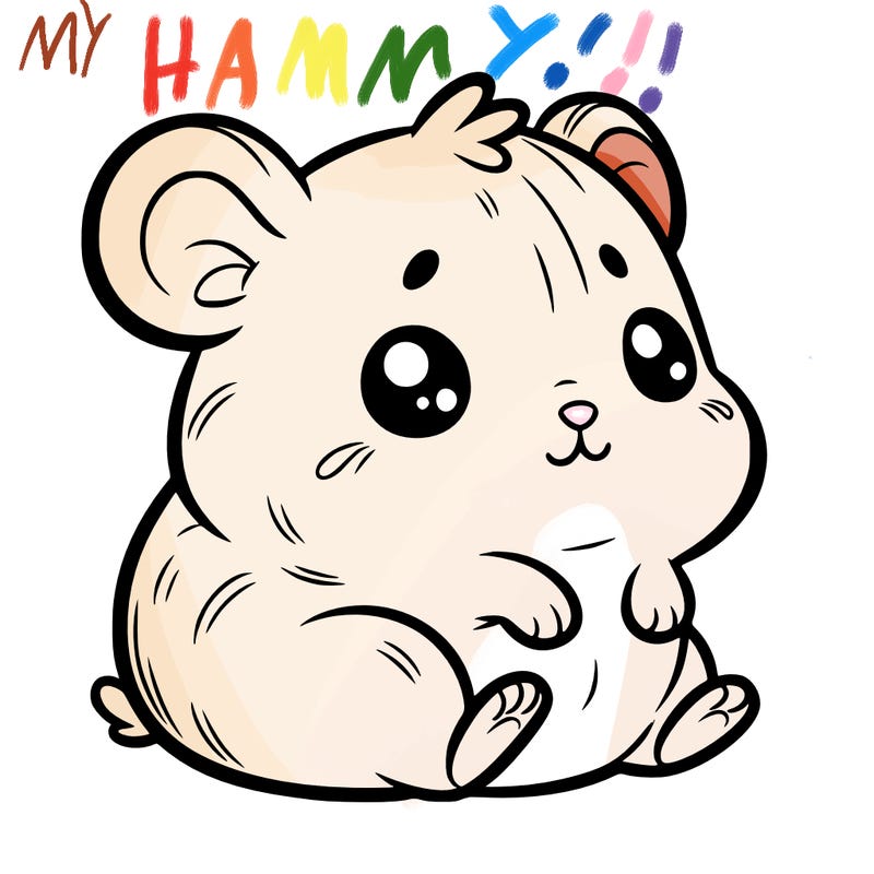 baby hamster