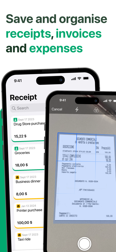 Receipt Tracker Smart Receipts - Finance App | MWM
