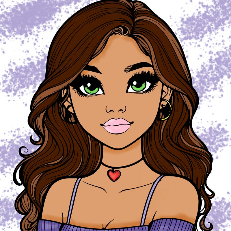 realistic pretty girl