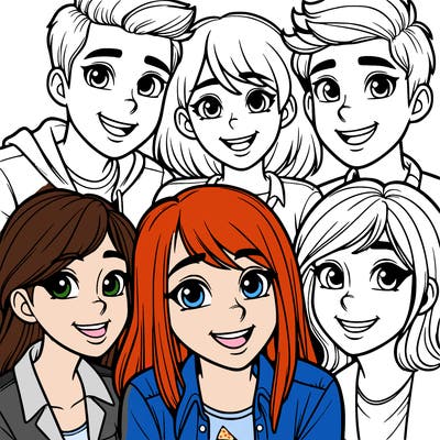 group of friends