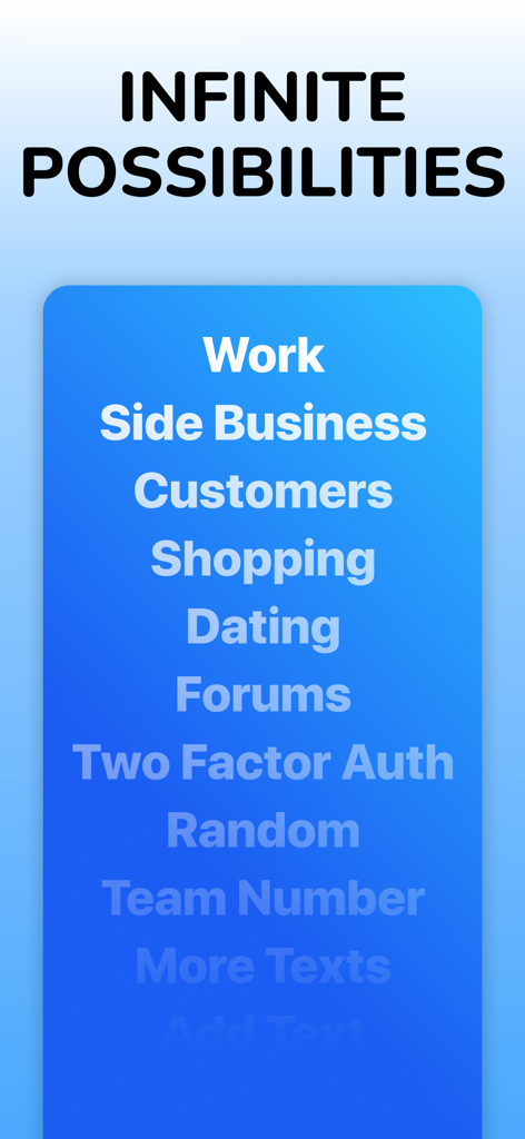 Second Number Line App Numbers - Una lista de casos de uso para un segundo número de teléfono que incluye trabajo, citas y negocios secundarios
