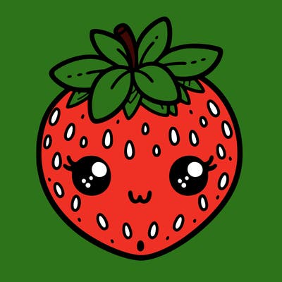 cute strawberry