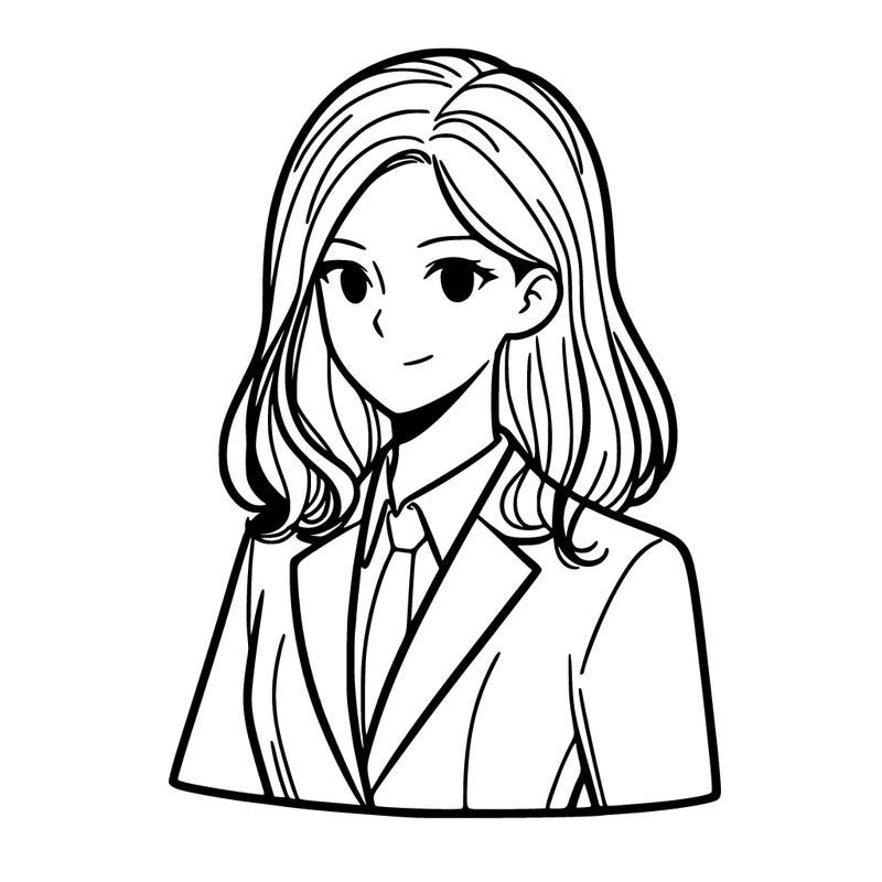 woman wearing a suit