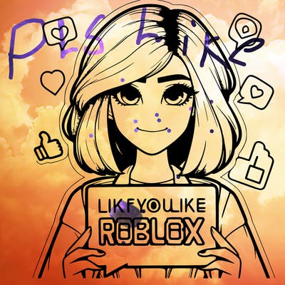 realistic girl saying like if you like roblox