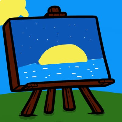 blank canvas