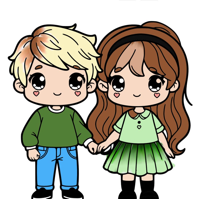 draco malfoy and a girl holding hands