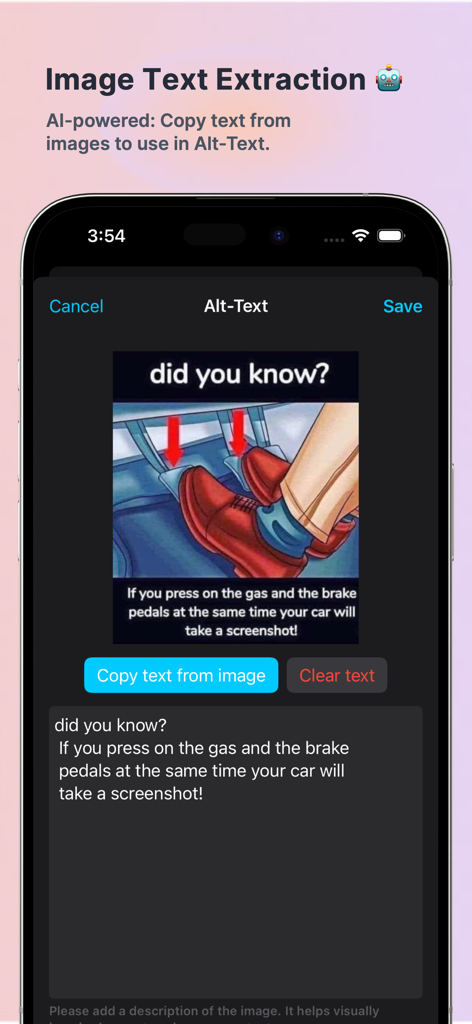 Skeets for Bluesky AI powered image text extraction for accessibility