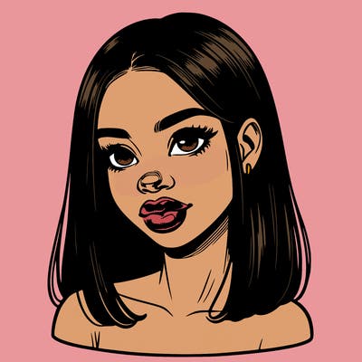 realistic black girl
