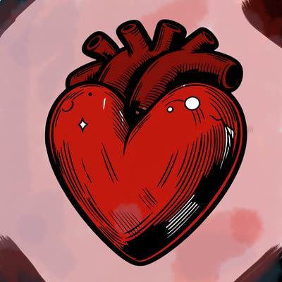 realistic heart