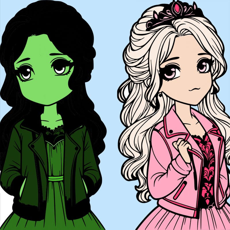 a princess with a jacket realistic